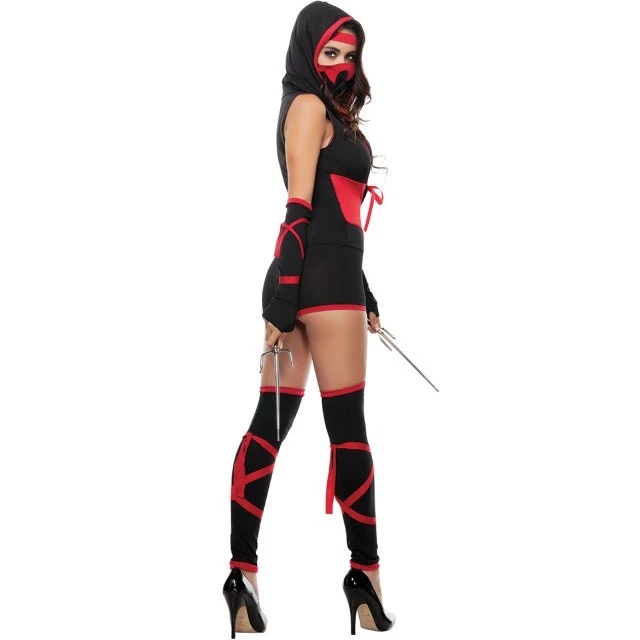 FIERCE RED NINJA COSTUME